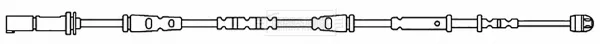 Borg & Beck BWL3141 — Warning Contact, brake pad wear