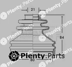 Borg & Beck BCB2598 — Bellow Kit, drive shaft