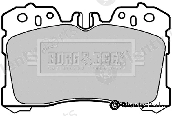 Borg & Beck BBP2127 — Brake Pad Set, disc brake