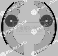 Borg & Beck BBS6437 — Brake Shoe Set