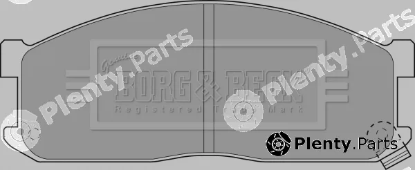 Borg & Beck BBP1536 — Brake Pad Set, disc brake