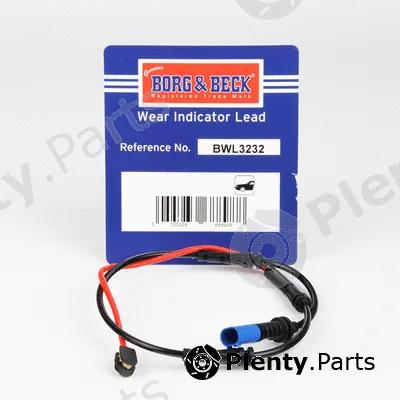Borg & Beck BWL3232 — Warning Contact, brake pad wear