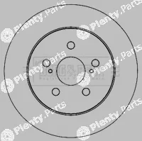 Borg & Beck BBD5173 — Brake Disc