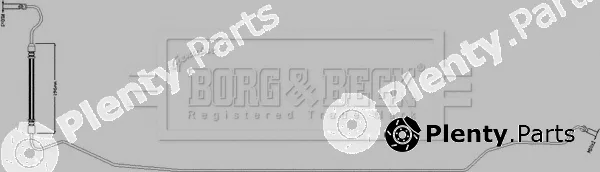 Borg & Beck BBH8589 — Brake Hose