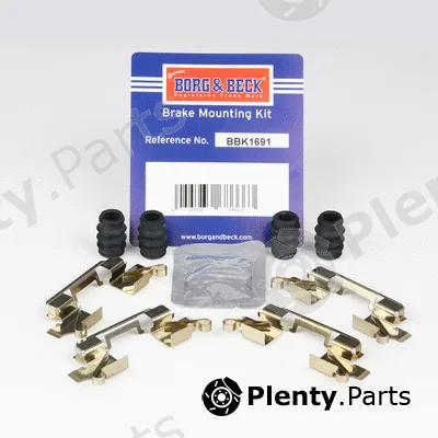 Borg & Beck BBK1691 — Accessory Kit, disc brake pad