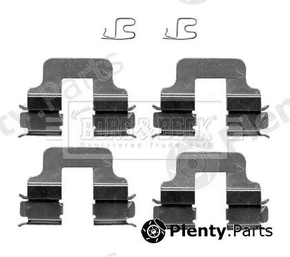 Borg & Beck BBK1202 — Accessory Kit, disc brake pad