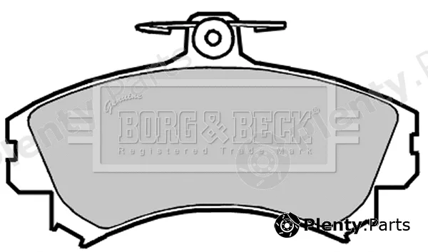 Borg & Beck BBP2151 — Brake Pad Set, disc brake