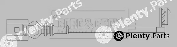 Borg & Beck BWL3218 — Warning Contact, brake pad wear