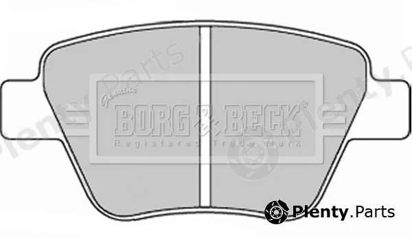 Borg & Beck BBP2242 — Brake Pad Set, disc brake