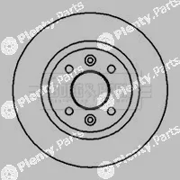 Borg & Beck BBD4846 — Brake Disc