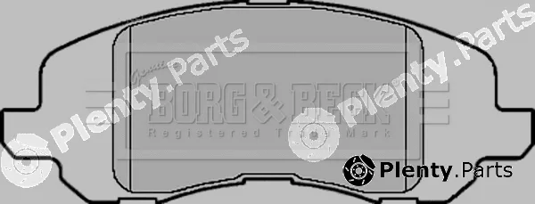 Borg & Beck BBP2125 — Brake Pad Set, disc brake