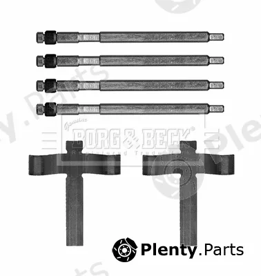 Borg & Beck BBK1654 — Accessory Kit, disc brake pad