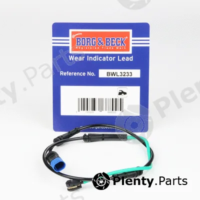 Borg & Beck BWL3233 — Warning Contact, brake pad wear