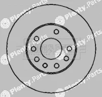 Borg & Beck BBD4436 — Brake Disc