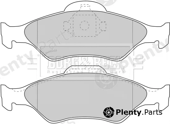 Borg & Beck BBP1616 — Brake Pad Set, disc brake