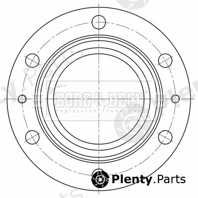 Borg & Beck BBD32592 — Brake Disc