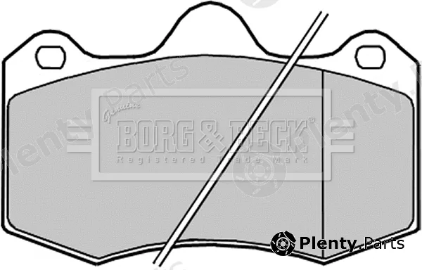 Borg & Beck BBP2259 — Brake Pad Set, disc brake