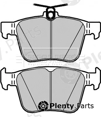 Borg & Beck BBP2401 — Brake Pad Set, disc brake