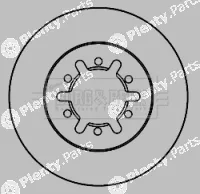 Borg & Beck BBD5140 — Brake Disc