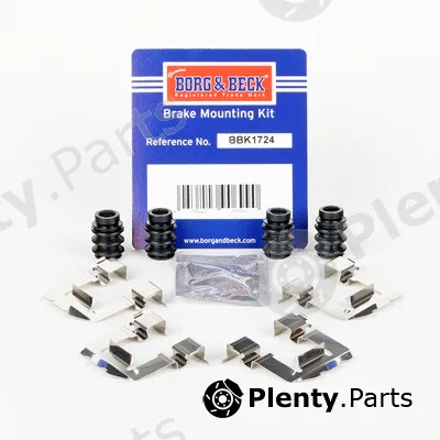 Borg & Beck BBK1724 — Accessory Kit, disc brake pad