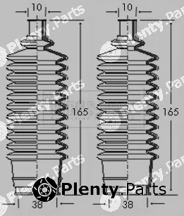 Borg & Beck BSG3042 — Bellow Kit, steering