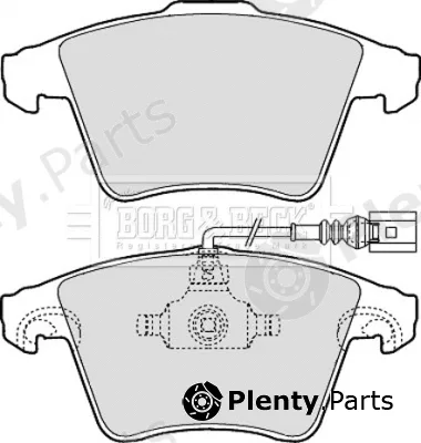 Borg & Beck BBP2143 — Brake Pad Set, disc brake