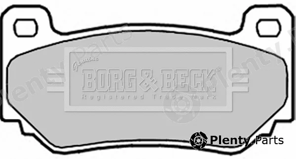 Borg & Beck BBP1940 — Brake Pad Set, disc brake