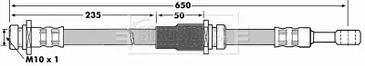 Borg & Beck BBH7182 — Brake Hose
