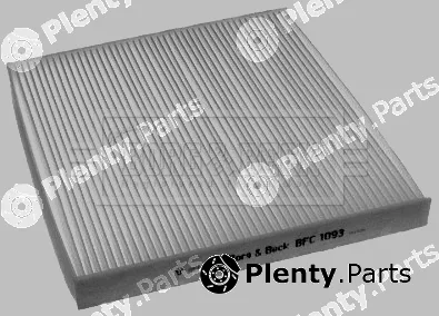 Borg & Beck BFC1093 — Filter, cabin air