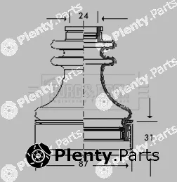 Borg & Beck BCB2778 — Bellow Kit, drive shaft
