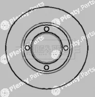 Borg & Beck BBD4867 — Brake Disc
