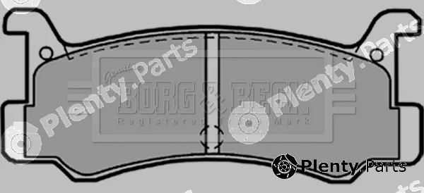 Borg & Beck BBP1540 — Brake Pad Set, disc brake