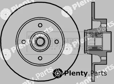 Borg & Beck BBD5896S — Brake Disc