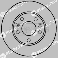 Borg & Beck BBD4640 — Brake Disc