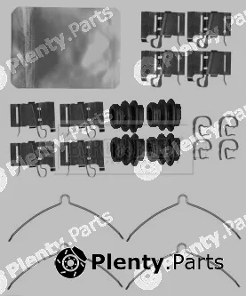 Borg & Beck BBK1553 — Accessory Kit, disc brake pad