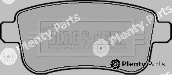 Borg & Beck BBP2124 — Brake Pad Set, disc brake