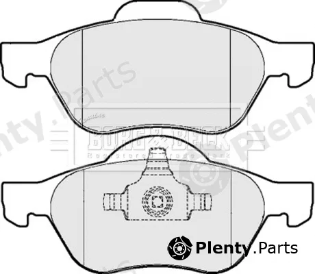 Borg & Beck BBP2015 — Brake Pad Set, disc brake