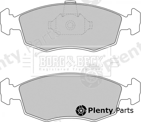 Borg & Beck BBP1748 — Brake Pad Set, disc brake