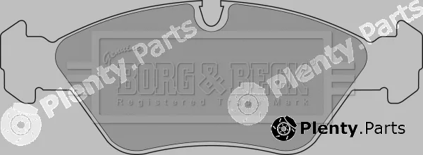 Borg & Beck BBP1412 — Brake Pad Set, disc brake