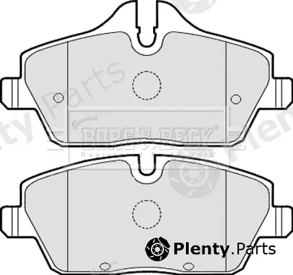 Borg & Beck BBP2051 — Brake Pad Set, disc brake