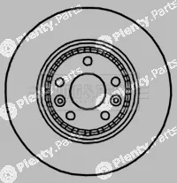 Borg & Beck BBD4781 — Brake Disc