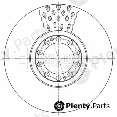 Borg & Beck BBD32793 — Brake Disc