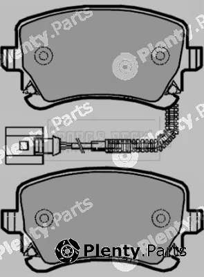 Borg & Beck BBP1939 — Brake Pad Set, disc brake