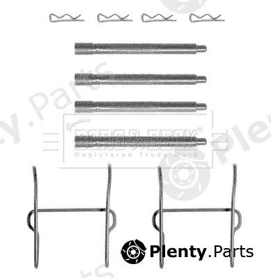 Borg & Beck BBK1120 — Accessory Kit, disc brake pad