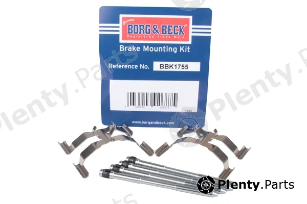Borg & Beck BBK1755 — Accessory Kit, disc brake pad