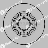 Borg & Beck BBD4836 — Brake Disc