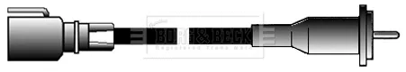 Borg & Beck BKS2021 — Speedometer Cable