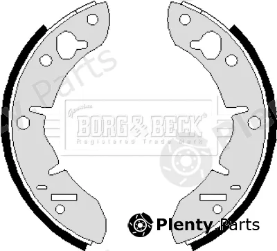 Borg & Beck BBS6247 — Brake Shoe Set