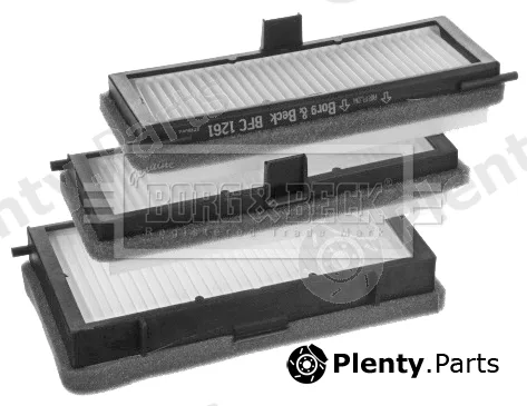 Borg & Beck BFC1261 — Filter, cabin air