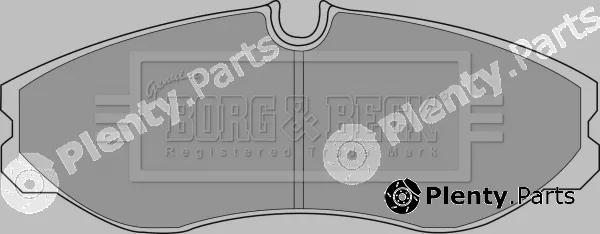Borg & Beck BBP1436 — Brake Pad Set, disc brake